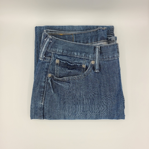 Levi's 514 Jeans / 32x32 / Dark Blue Denim - Picture 6 of 6